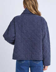 Elm Lifestyle II AURORA Quilted Jacket - navy