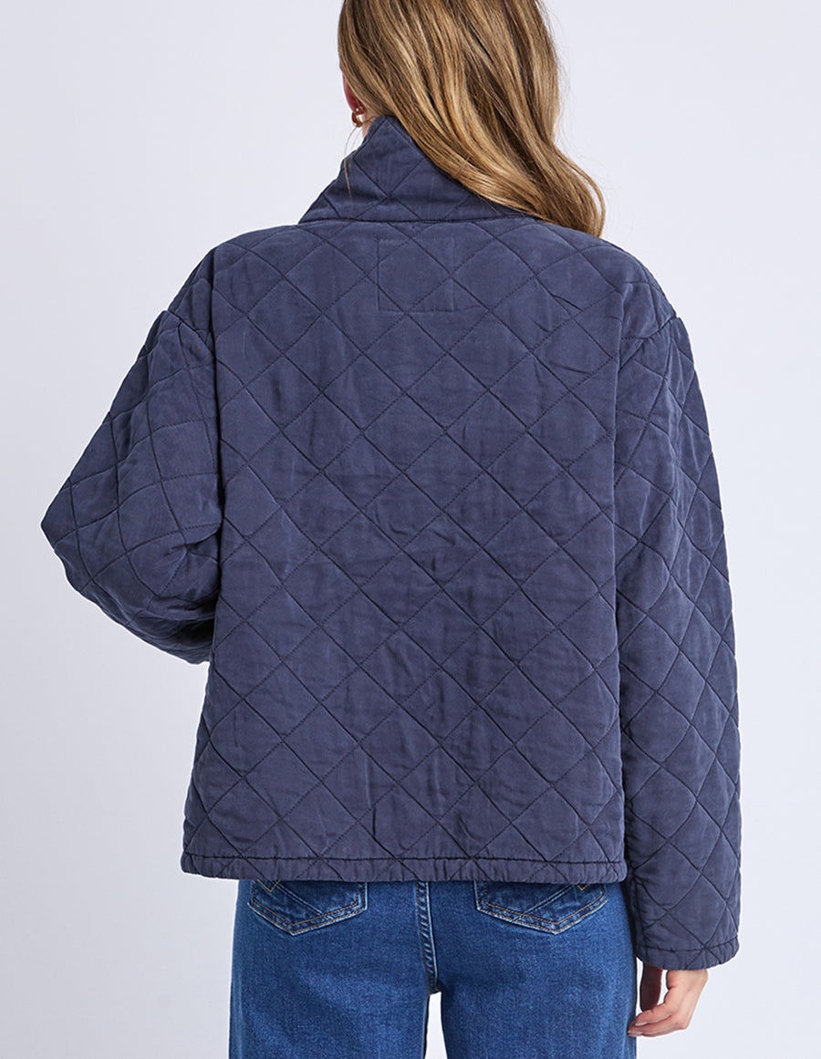 Elm Lifestyle II AURORA Quilted Jacket - navy