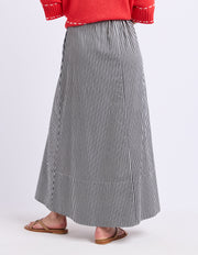 Elm Lifestyle II THE WILLOW Skirt - black stripe