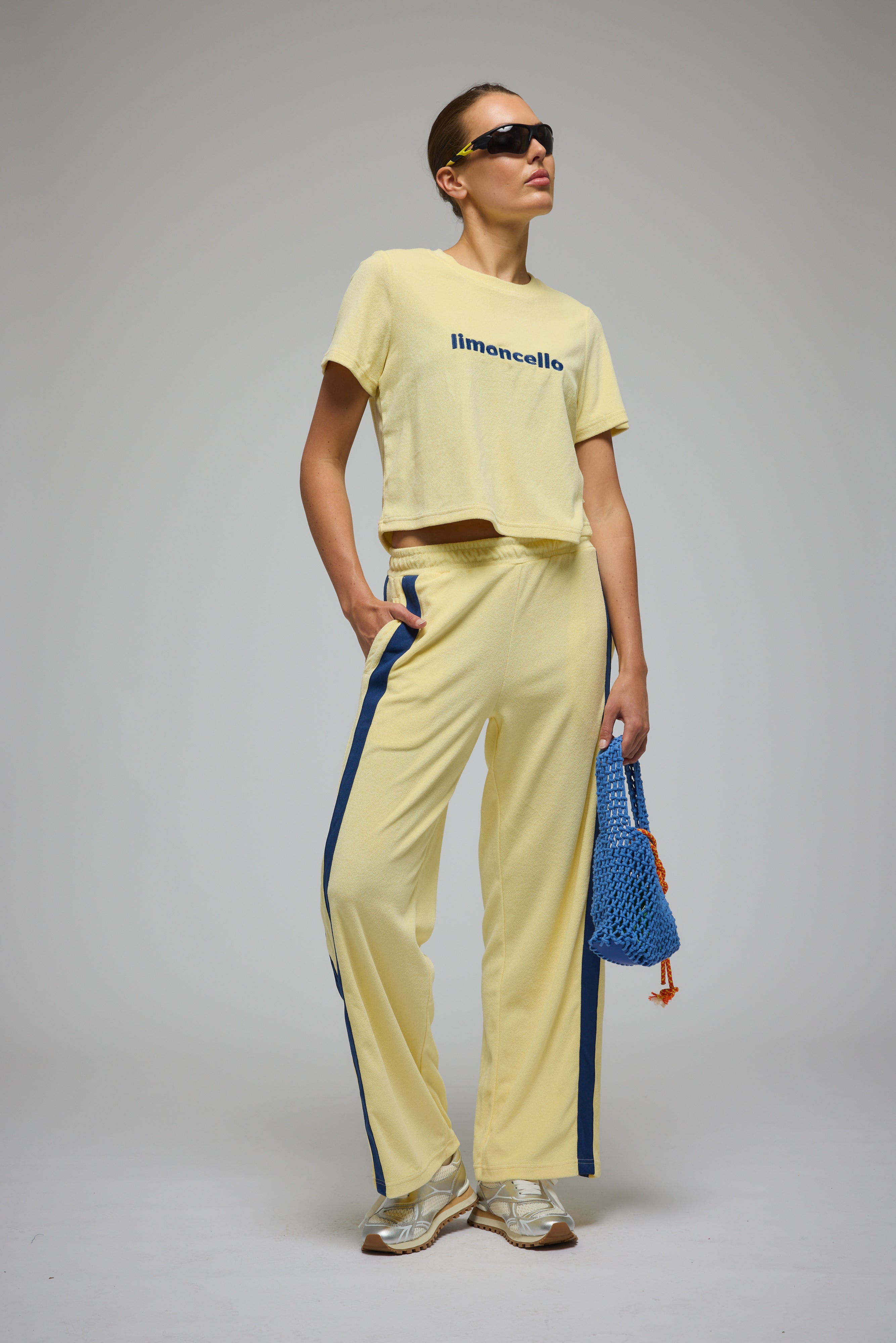 ARAMINTA JAMES II LIMONCELLO Terry Tee - Lemon Cream