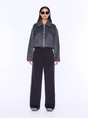Ena Pelly II ALESSIA Relaxed Pant - charcoal
