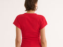 Kelly V Tee - Red