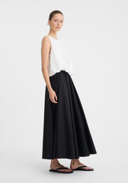 Morrison II COCO TAFFETA SKIRT - Black