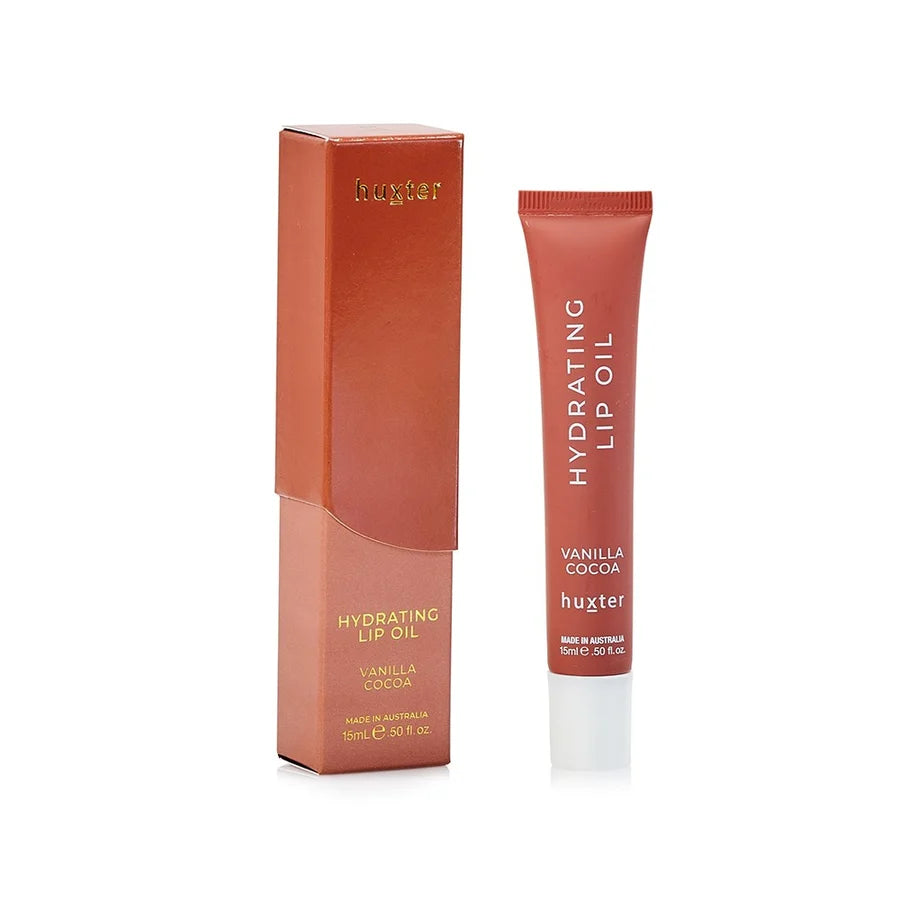 Huxter II HYDRATING LIP OIL - Vanilla Cocoa