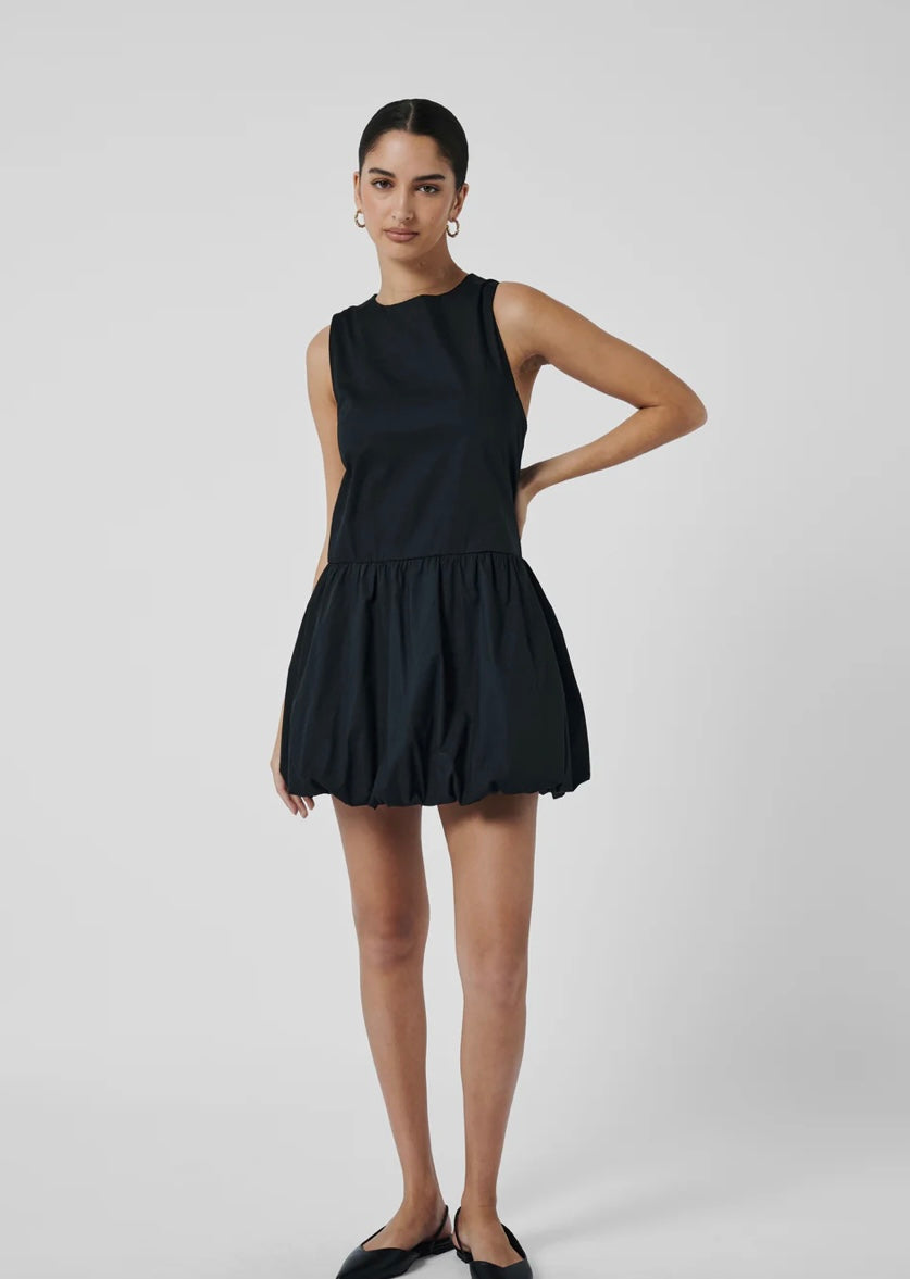 MVN II PORTA Mini Bubble Dress - black