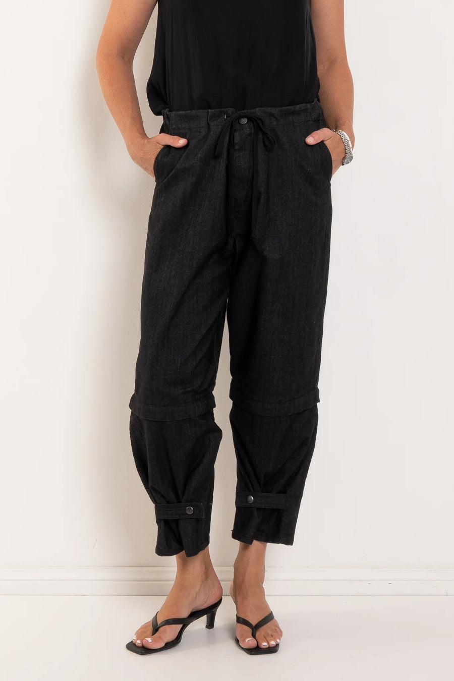 M A DANITY II TRUCKER JEAN - Black