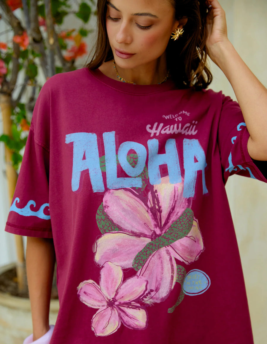 Foxwood II ALOHA Hawaii Tee - port