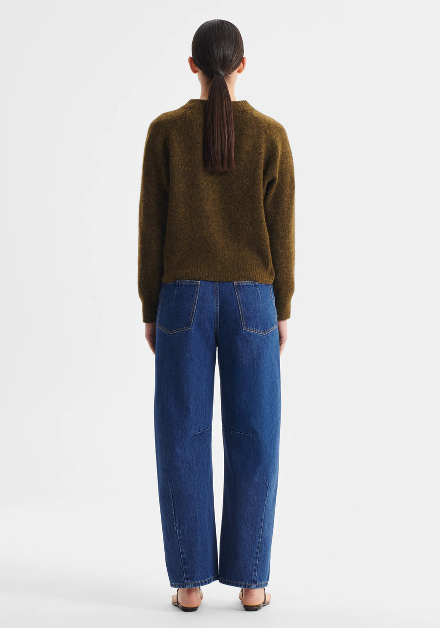 Morrison II SOLENNE Knit Pullover - khaki