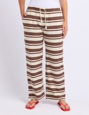 Foxwood II TIDES Pant - choc stripe