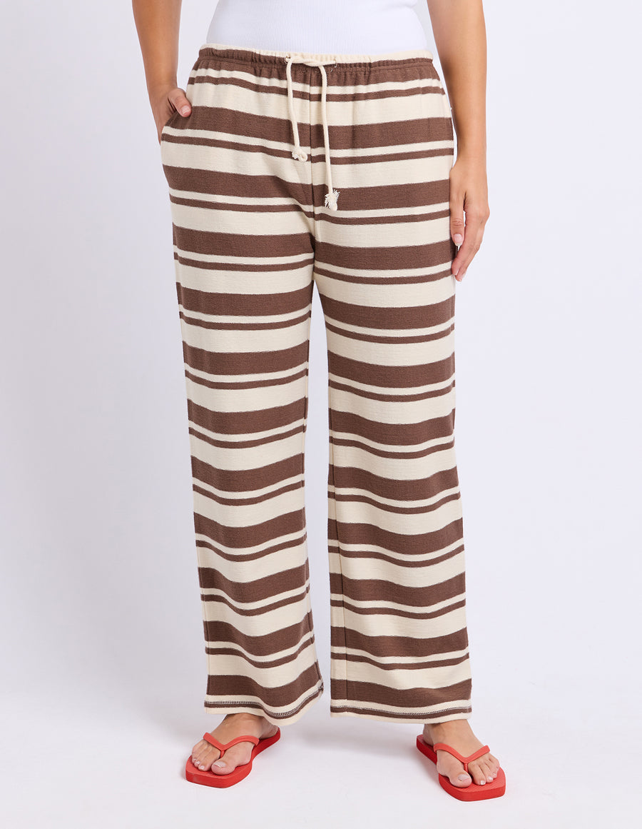 Foxwood II TIDES Pant - choc stripe