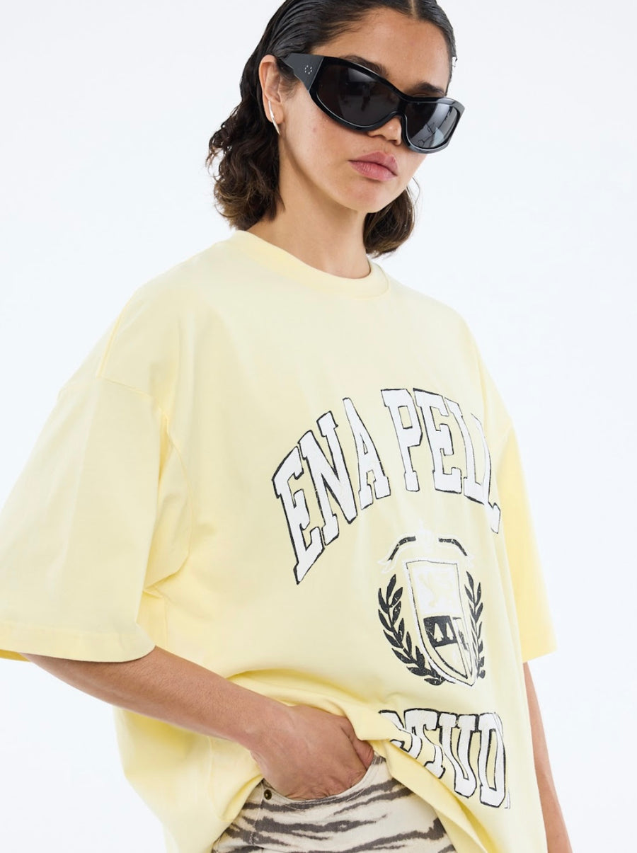 ENA Pelly II VARSITY Tee - panna cotta