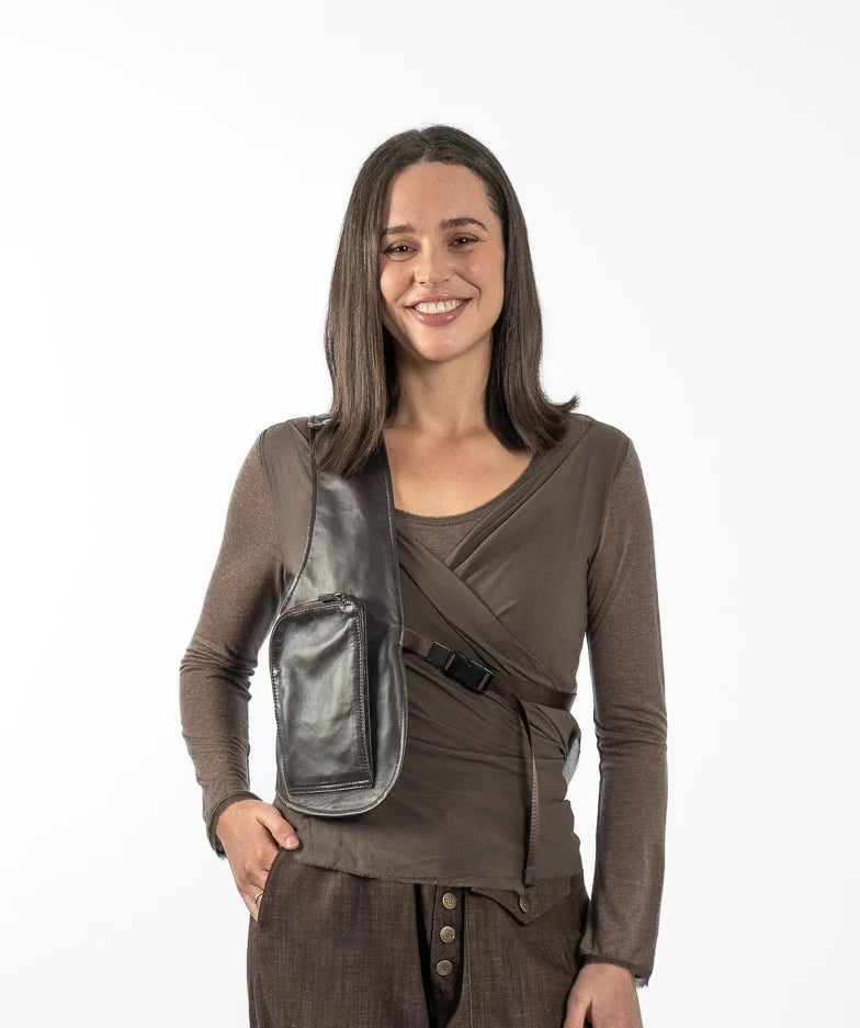 M.A Dainty II BOBBIE Strap Bag - choc
