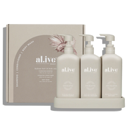 Al.ive II HYDRATING Hair Shampoo & Conditioner & Wash TRIO