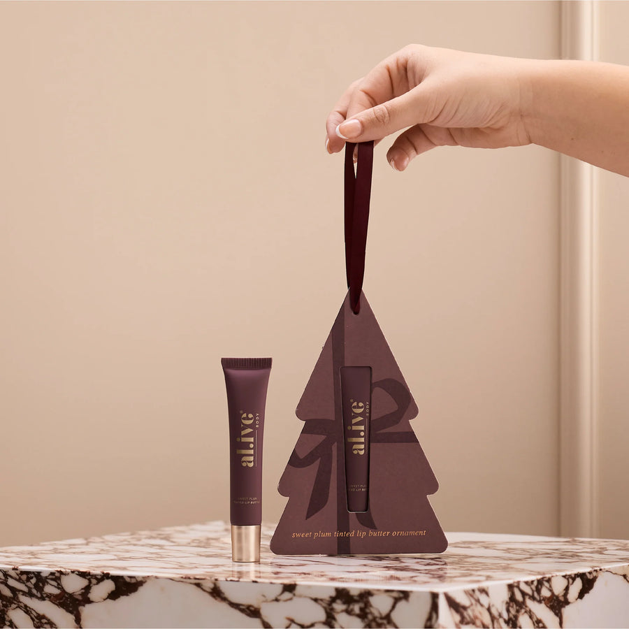 AL.IVE II Tinted Lip Butter Ornament - Sweet Plum