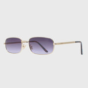 REALITY II FUTURE SOUND Sunglasses - Gold Smoke
