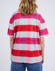 Elm Lifestyle II MONOCO Check Tee - Multicoloured