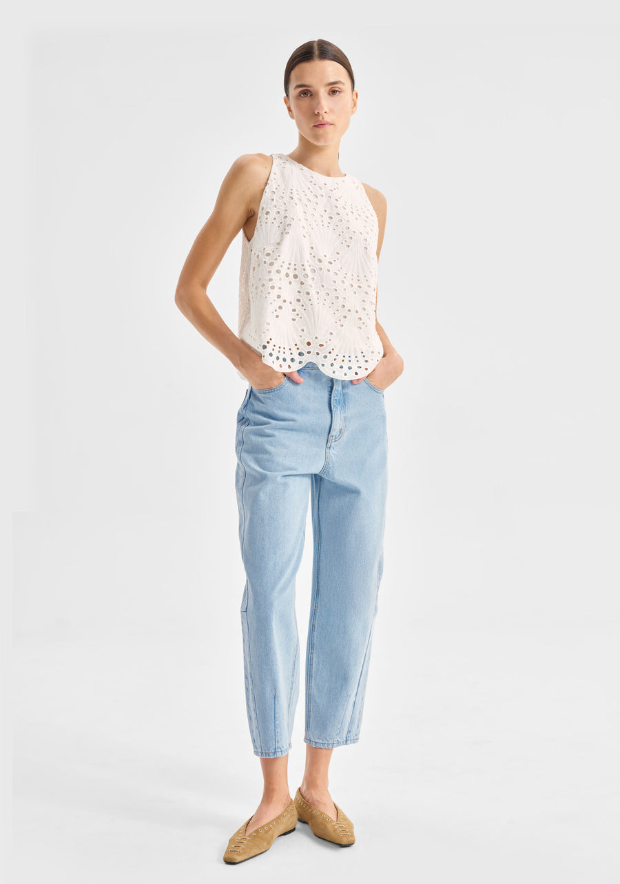 Morrison II SAFFRON Top - shell