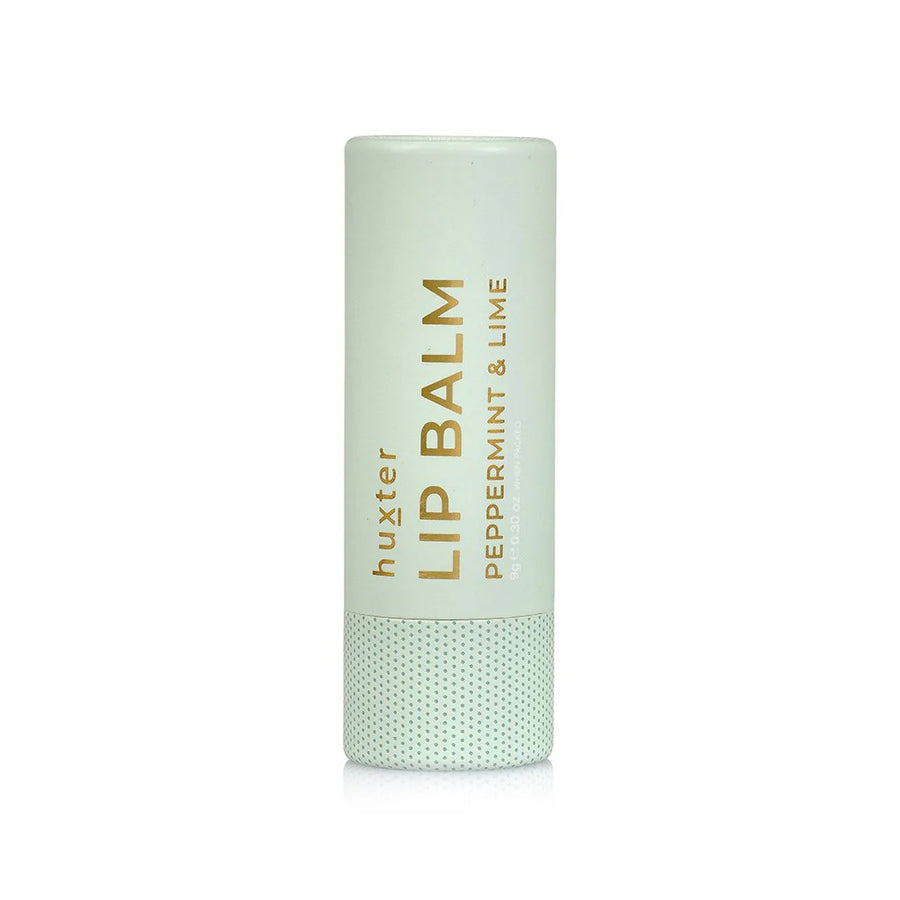 Huxter II Lip Balm - Peppermint & Lime - Pale Green