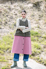 Maud Dainty II FREEZE - Stone/Pink/Green