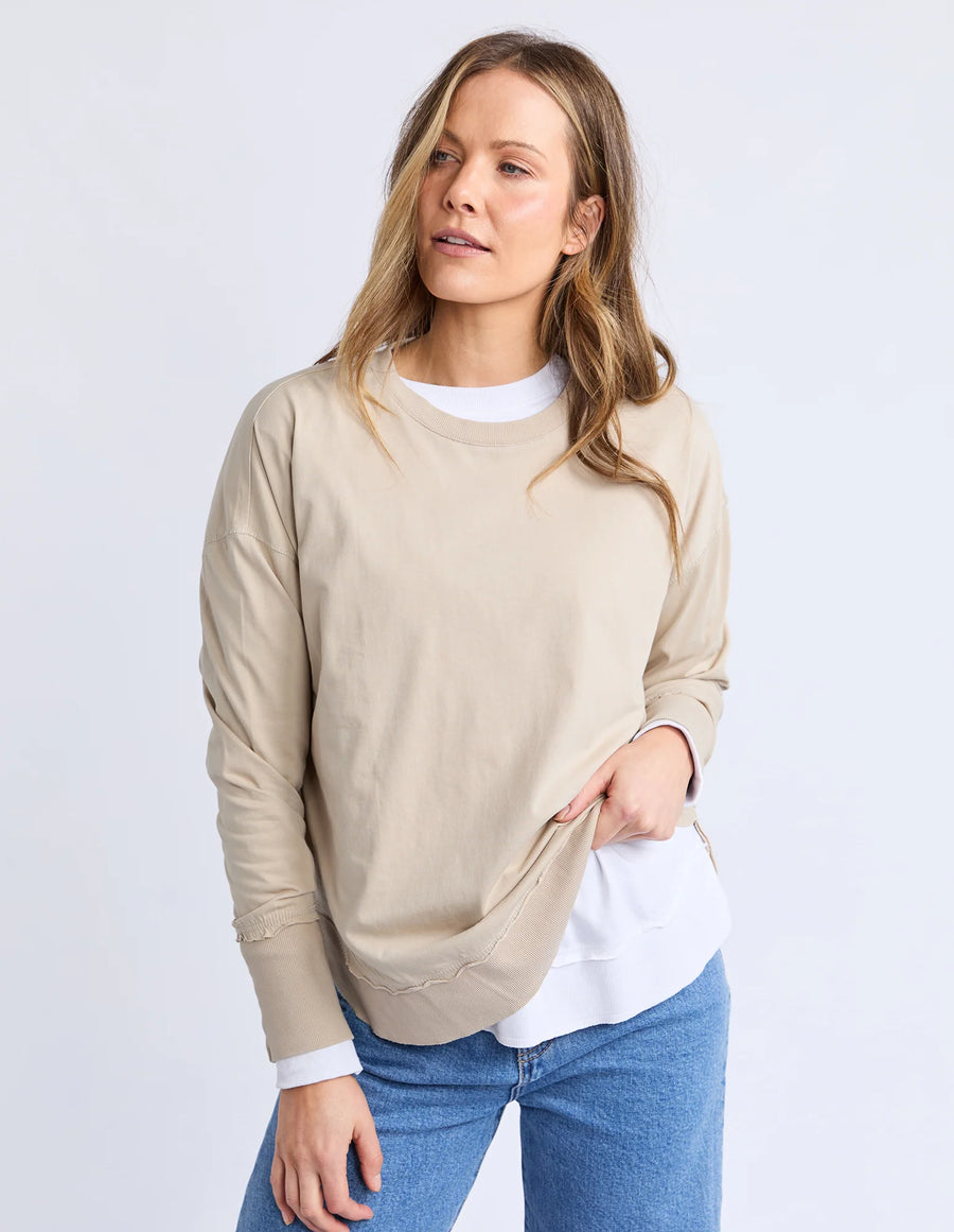 Foxwood II FARRAH Long Sleeve - oat