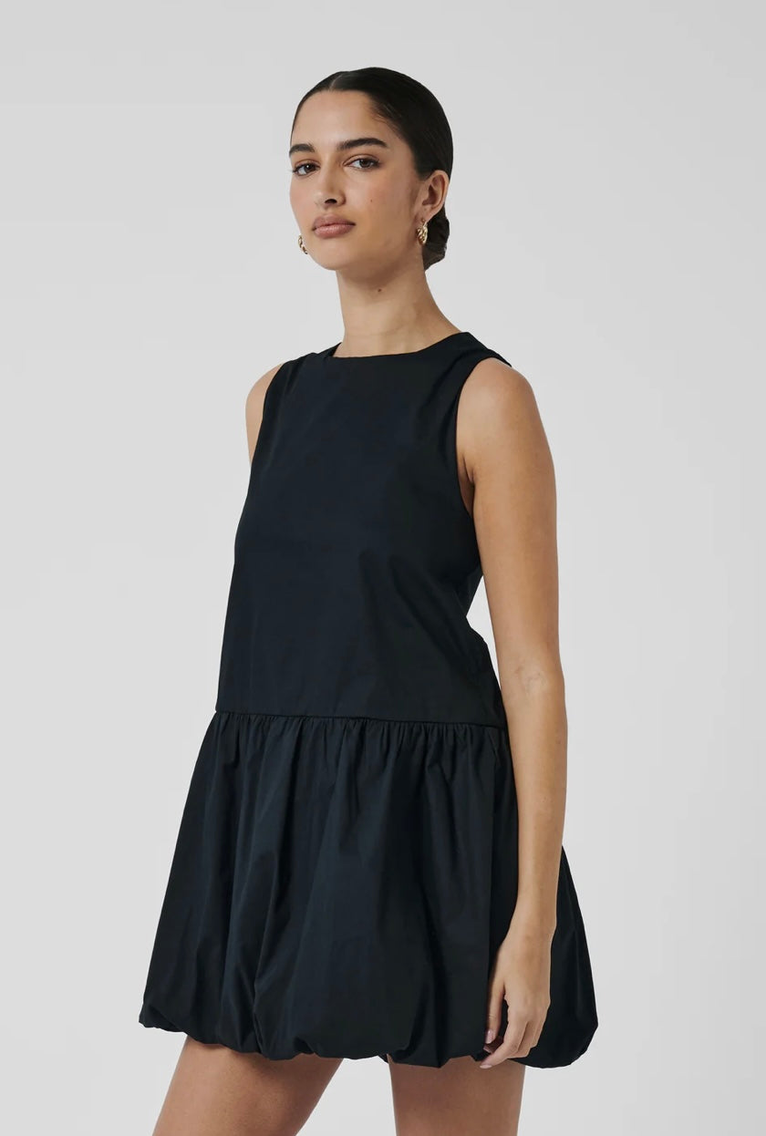 MVN II PORTA Mini Bubble Dress - black