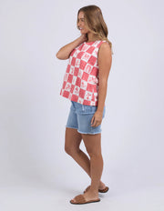 FOXWOOD II BIARITTZ Top - Crimson
