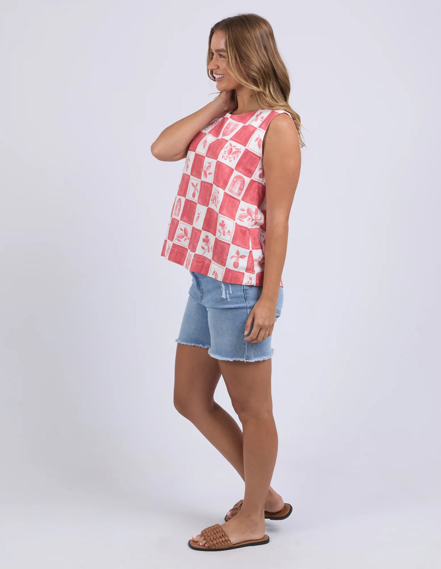 FOXWOOD II BIARITTZ Top - Crimson