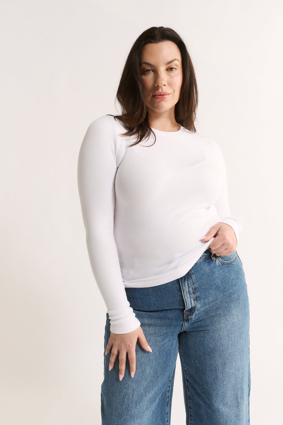 Primi II CARINA Classic L/S - white