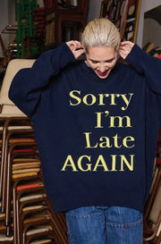 M.A Dainty II SORRY - Navy/Yellow