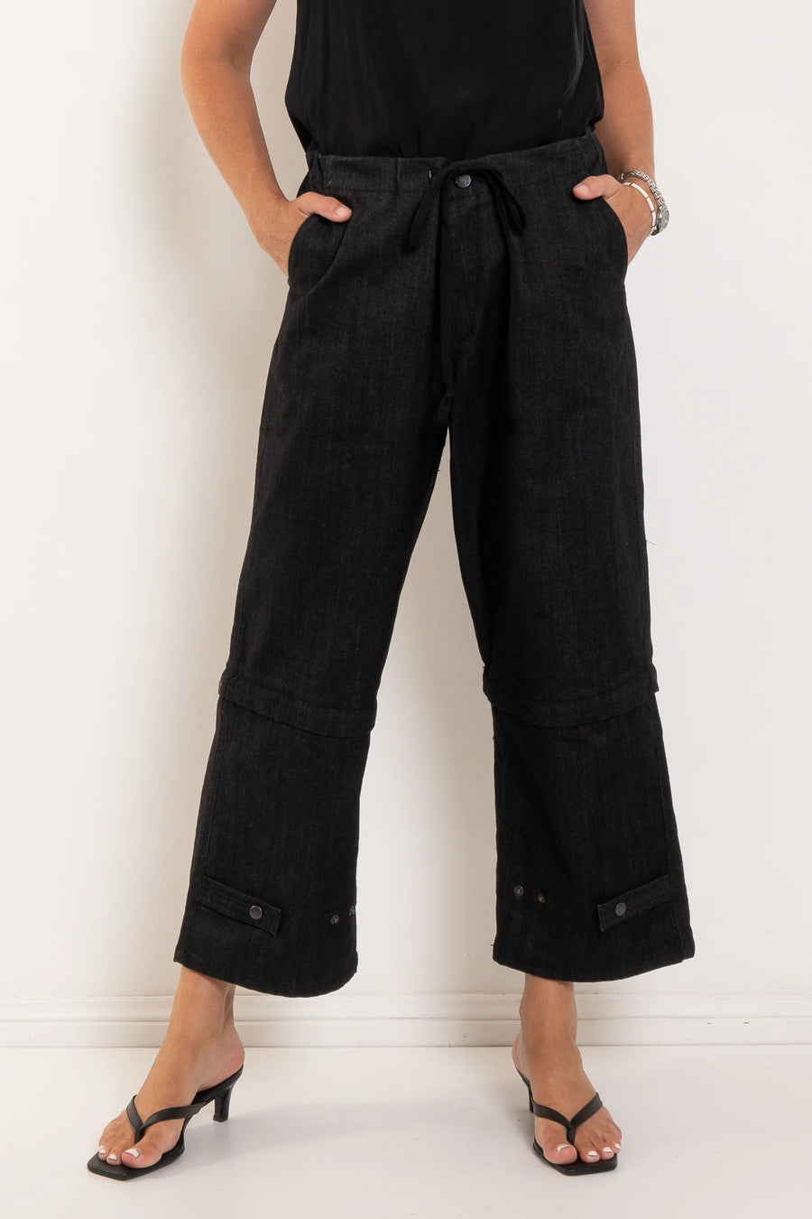 M A DANITY II TRUCKER JEAN - Black