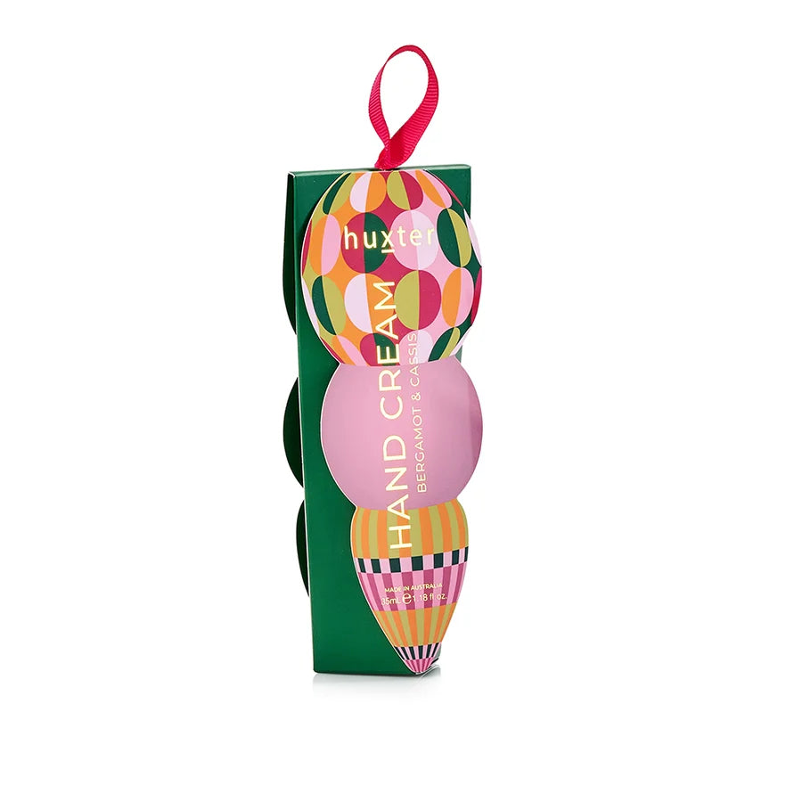 Huxter II Hand Cream - Green/Circles - Bergamot/Cassis