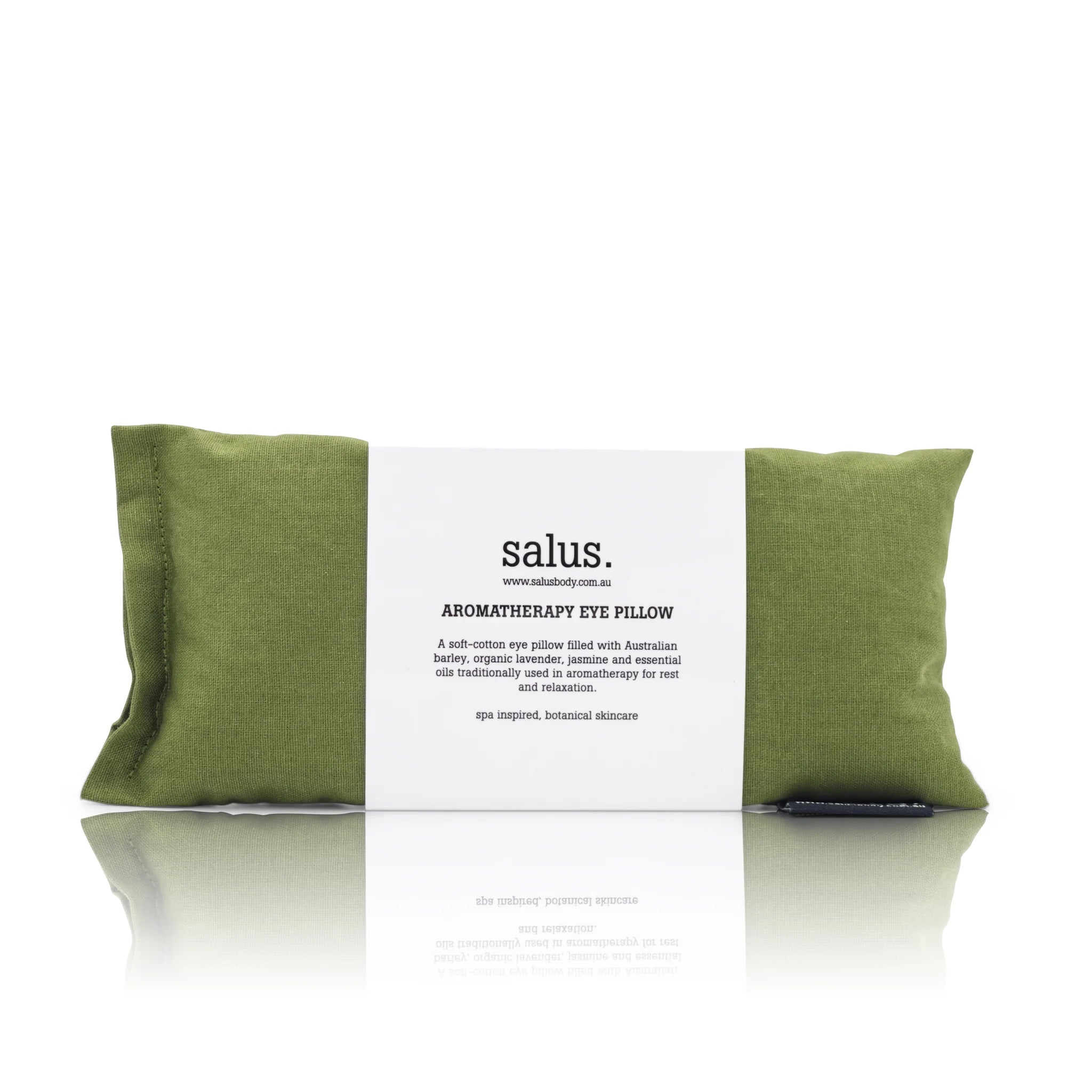 Salus II Aromatherapy Eye Pillow - Dusty Rose & Moss Green