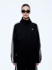 Ena Pelly II VALENTINA Zip Thru - black/off white