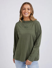 Foxwood II HOLD UP Long Sleeve - Khaki