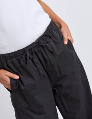 Elm Lifestyle II LUND Barrel Leg Pant - black