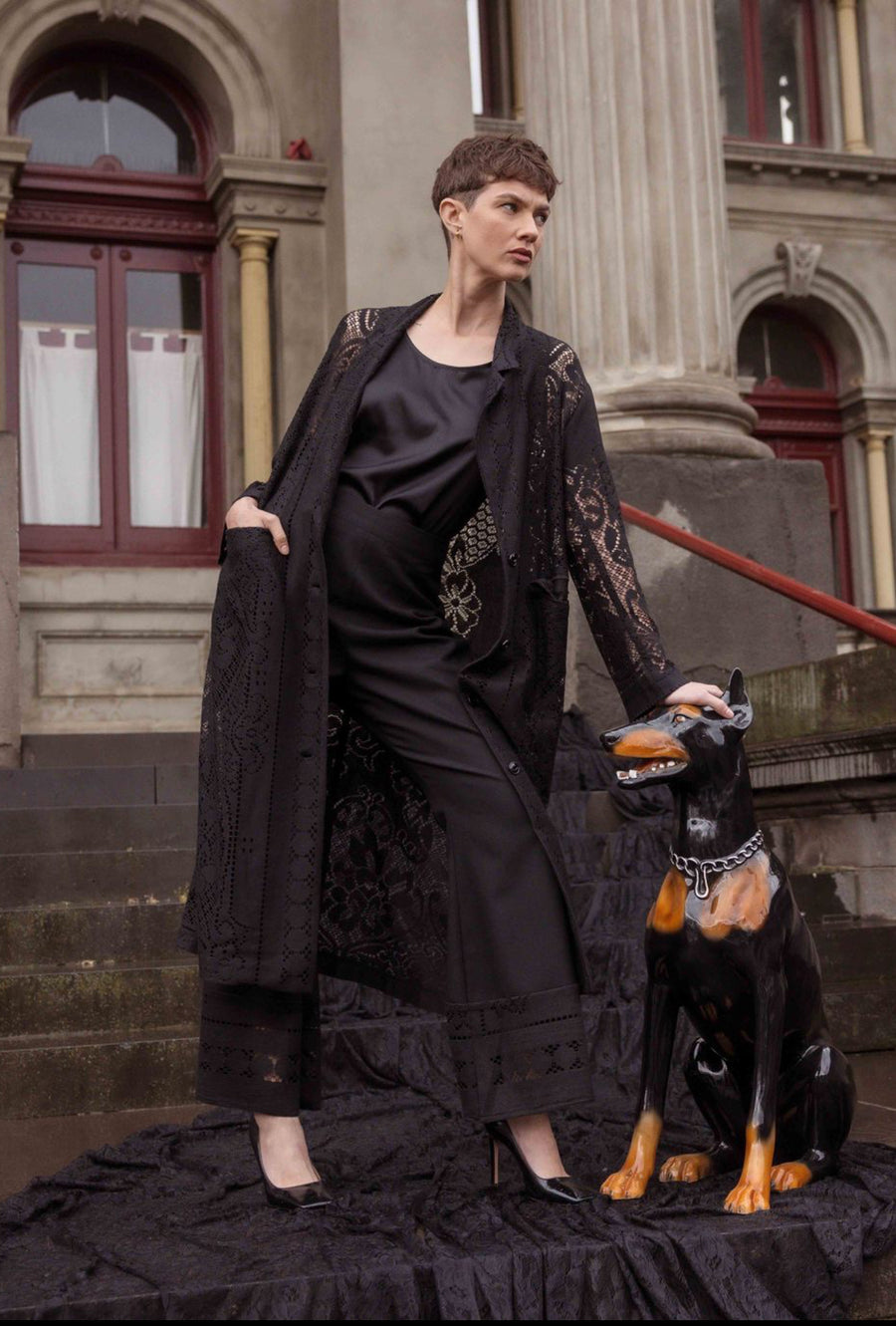M.A Dainty II BALIAGE Coat Dress - black