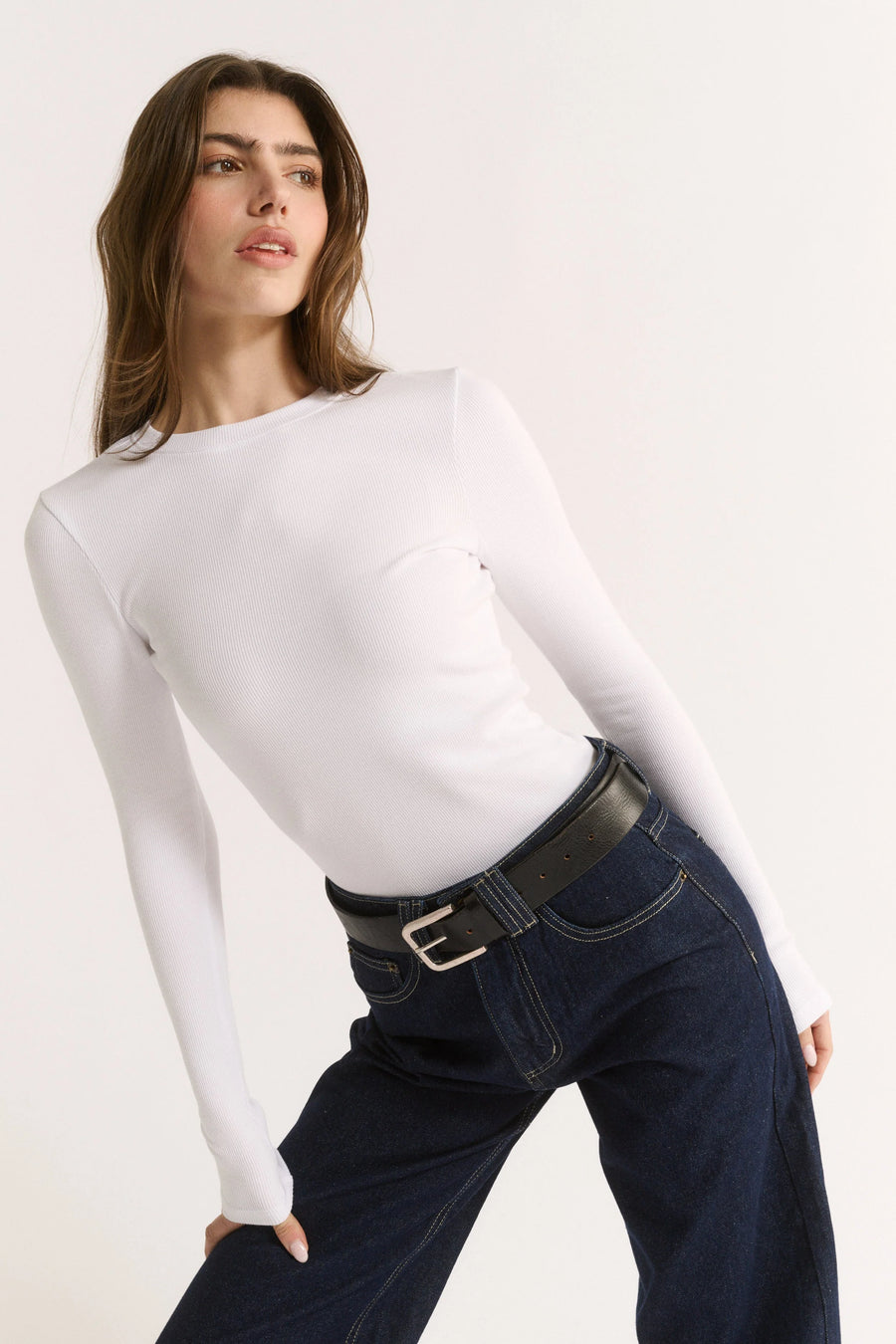 Primi II CARINA Classic L/S - white