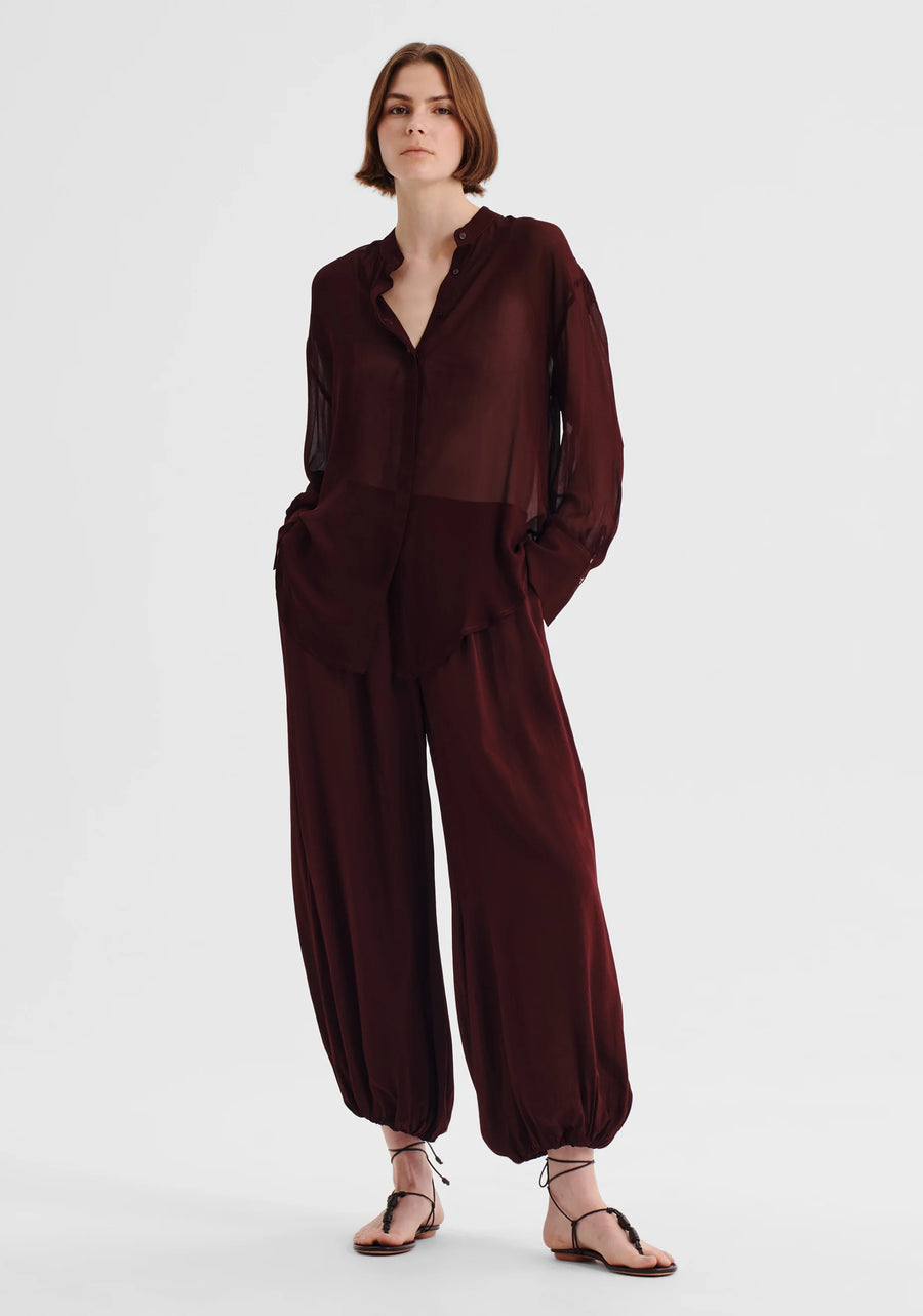 Morrison II MIRANDA Cape Shirt - Pinot