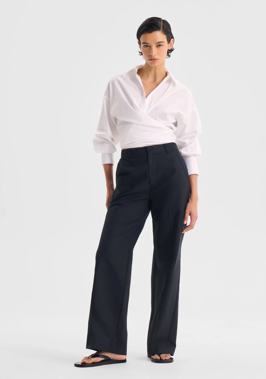 Morrison II CHARLOTTE Wrap Shirt - white