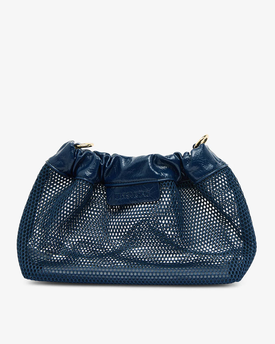 Elms & King II MONTY Crossbody bag - Navy Mesh