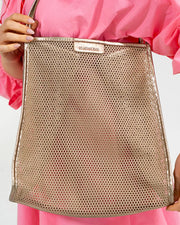 Elms & King II ZANZIBAR Bag - Taupe Mesh