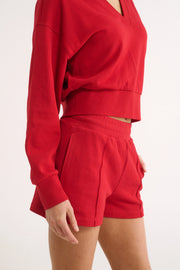 PRIMI II PERCY TRACK SHORT - RED
