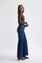 Kireina II HEATHER Ribbed Top - Choc