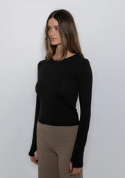Pinky & Kamal II MOTION L/S Top - black