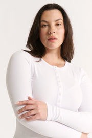 Primi II CARINA Henley L/S - white