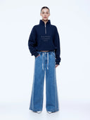 Sophie Wide Jean - Light Indigo