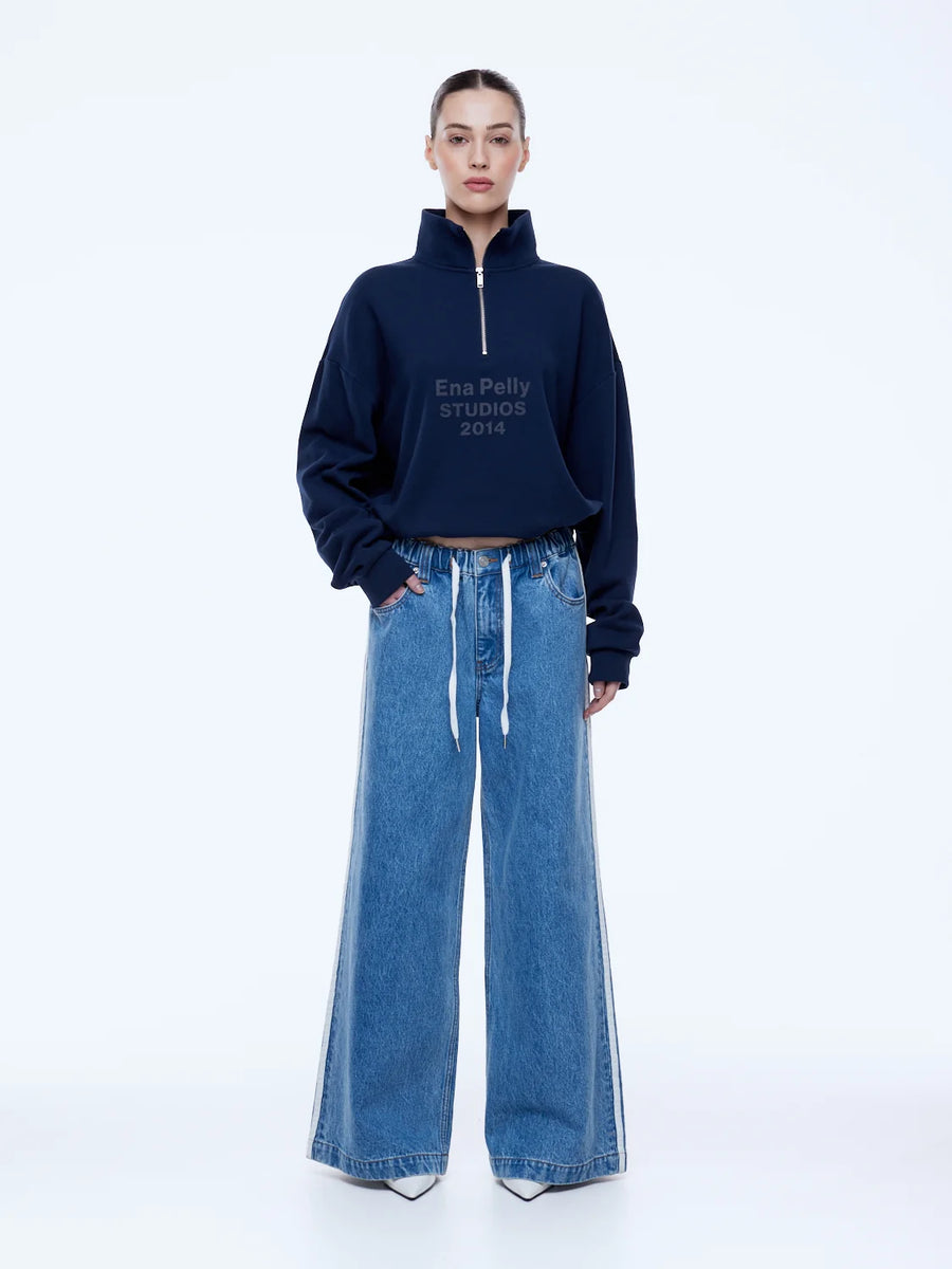 Ena Pelly II SOPHIE wide jean - light indigo