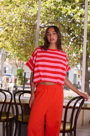 Barry Made II NORA Shirt - Pink/Orange