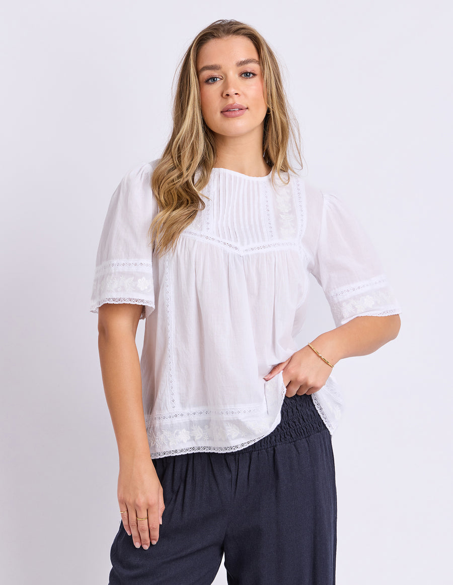 Foxwood II JUNA TOP - White