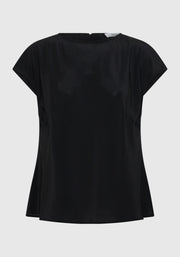 Morrison II AURORA SILK TOP - Black